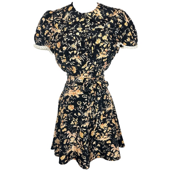 Doen "Briette" Floral Mini Dress - Picture 2 of 3